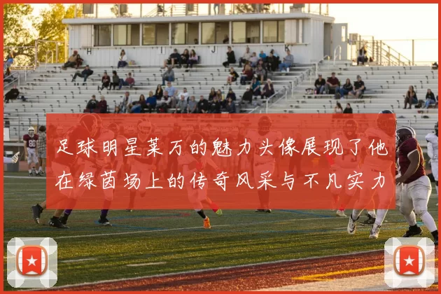 足球明星莱万的魅力头像展现了他在绿茵场上的传奇风采与不凡实力