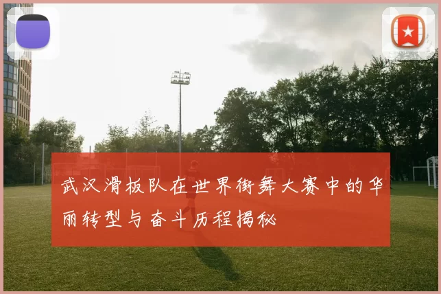 武汉滑板队在世界街舞大赛中的华丽转型与奋斗历程揭秘