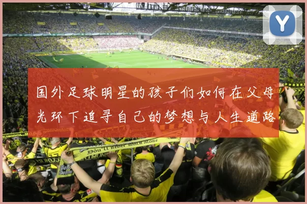 国外足球明星的孩子们如何在父母光环下追寻自己的梦想与人生道路