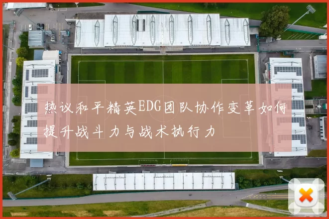 热议和平精英EDG团队协作变革如何提升战斗力与战术执行力