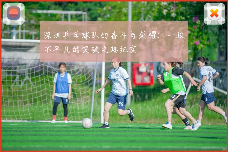 深圳乒乓球队的奋斗与荣耀：一段不平凡的突破之路纪实