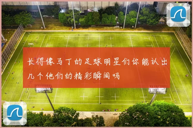 长得像马丁的足球明星们你能认出几个他们的精彩瞬间吗