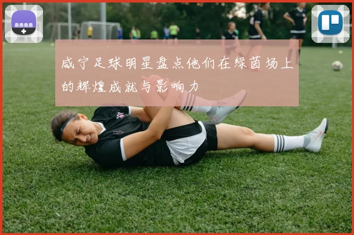 咸宁足球明星盘点他们在绿茵场上的辉煌成就与影响力